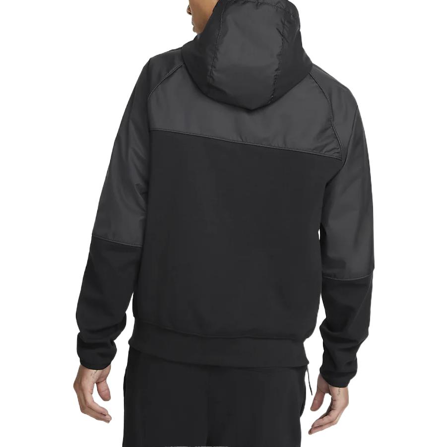 Nike Jacken Herren Schwarz Kapuze Moderat Sonstige DD4897-010