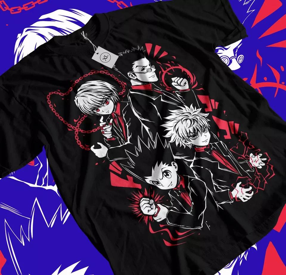 Hunter X Hunter Tshirt Gon Killua Anime Unisexga Unisex Tshirt Black S