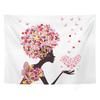 Creative Wind Hanging Cloth Digitalprinted Polyester Tapestries Living Rooms Bedrooms Macrame Wall Hanging Room Decor Aesthetic