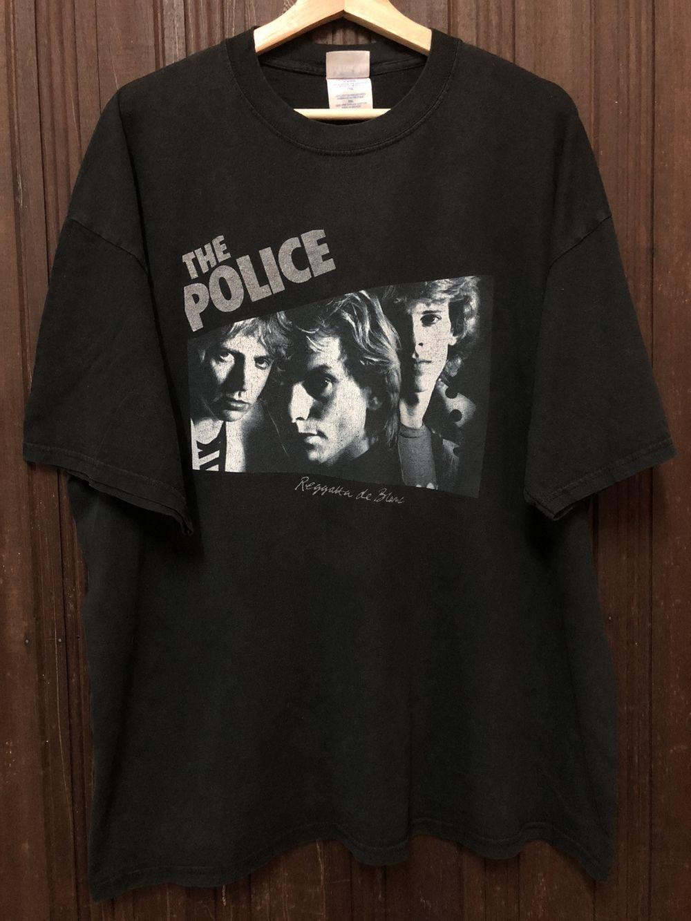 The Police Rock Band Classic Style Black Unisex Shirt Men Women KH14905 Unisex T-Shirt M