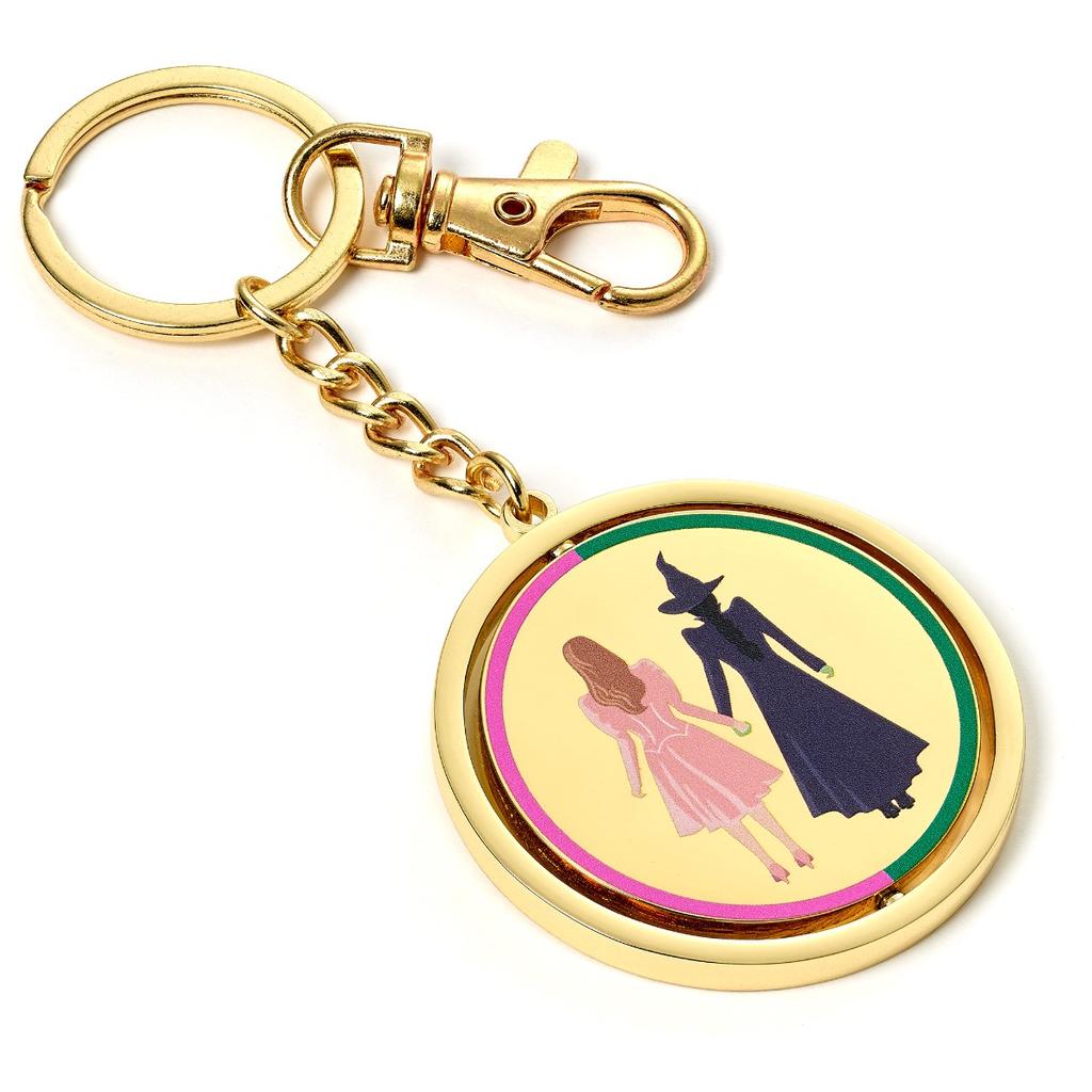 Wicked I Love Emerald City Spinning Keyring