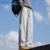 Jeanswest Men's Loose Fit Casual Straight-Leg Pants