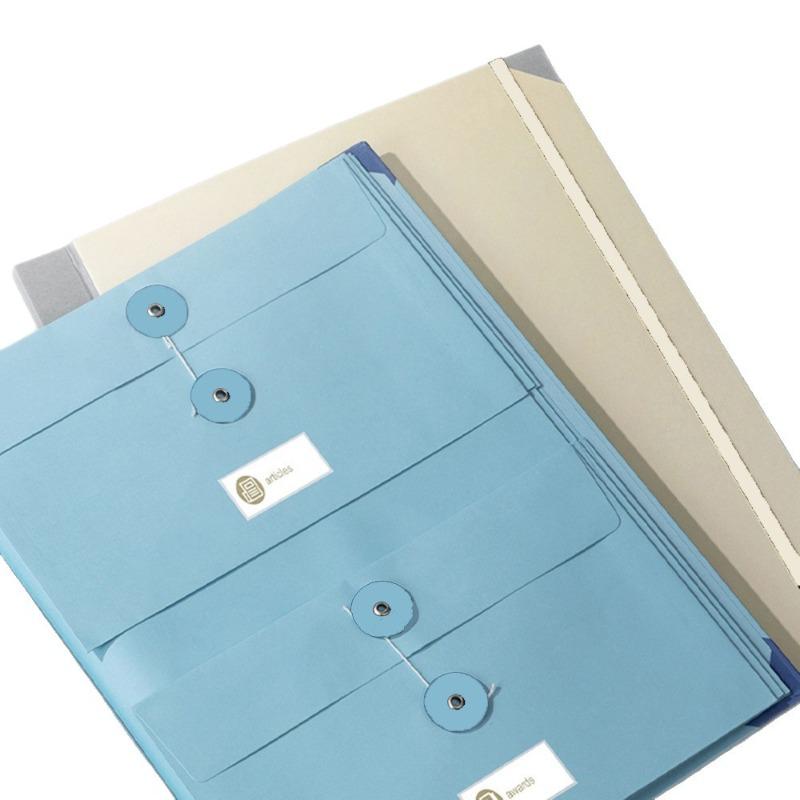 Manila Pocket File Accordion Storage Folder Multi-functional Pocket File Folder