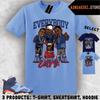 Tee Shirt Matching Awake NY X AJ 6 Midnight Navy Match Sneaker Everybody Eats B