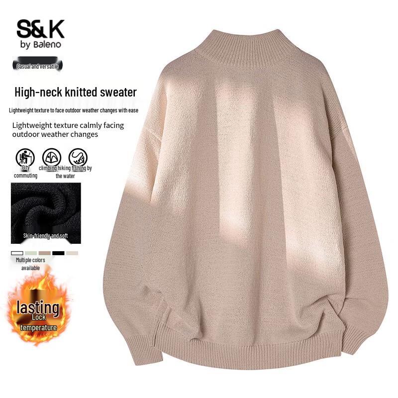 

Baleno Men s S&K Series Turtleneck Sweater 2XL