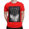 Maine Coon Object Black Smoke Graphic 100 Cotton TShirt Maine Coon Tops Tees For Unisex