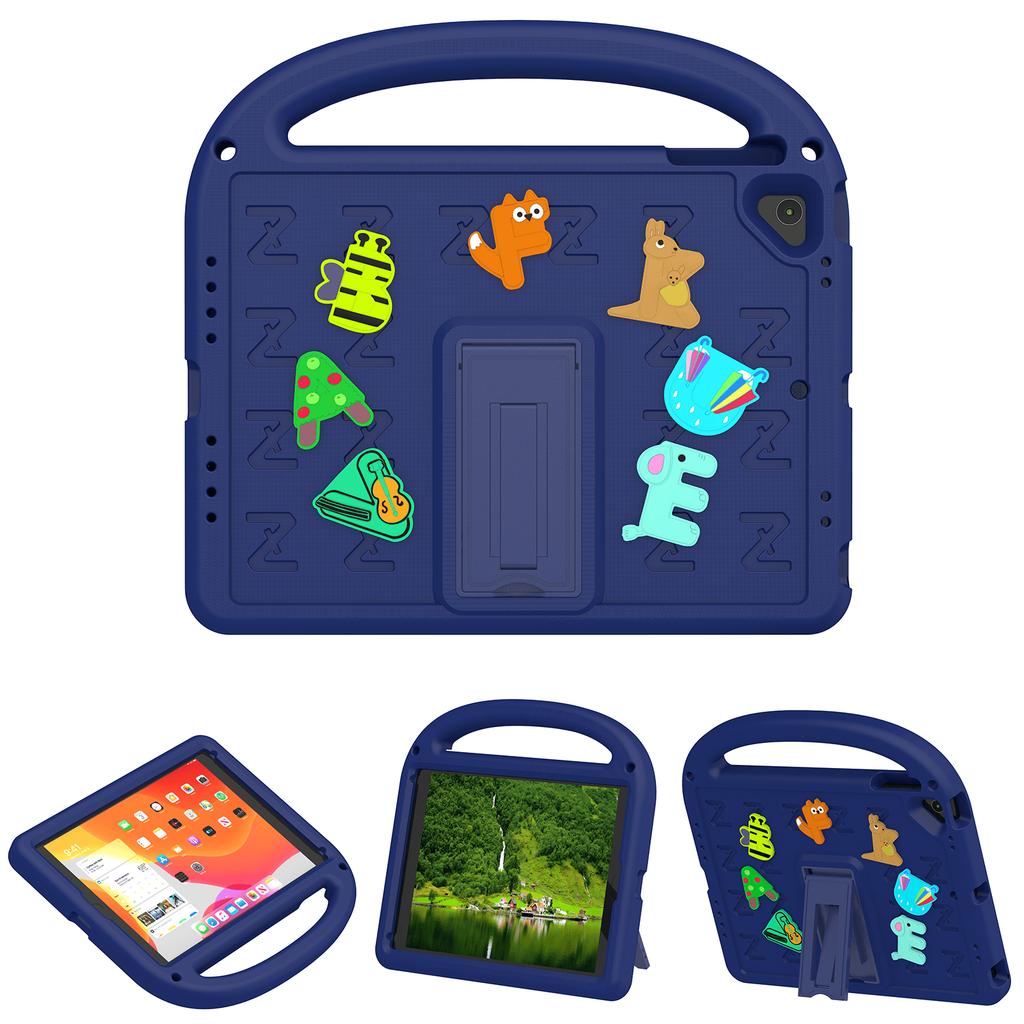 Kinder EVA Hülle für iPad 9.7 6. 5. Gen 9,7 Zoll A1822 A1823 A1893 A1954 Niedliche Cartoon Buchstaben Stoßfeste Tablet-Abdeckung