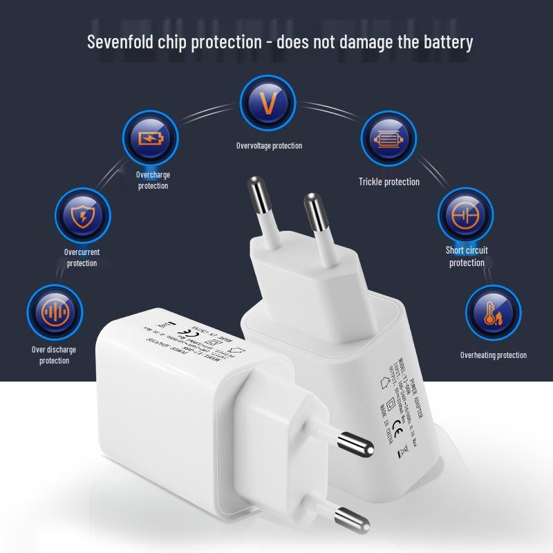 Universelles 5V/2A Multi-Port-Ladegerät für Xiaomi-, Apple- und Huawei-Handys