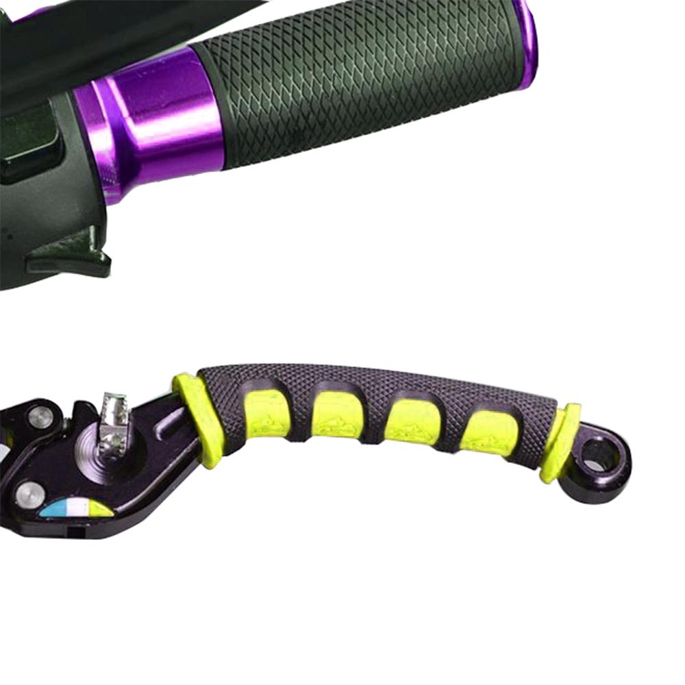 Motorcycle Handgrip Guard Cover Motorbike Brake Clutch Lever Cover Soft Moto Accessories Handlebar Grips 2pcs Anti-Skid