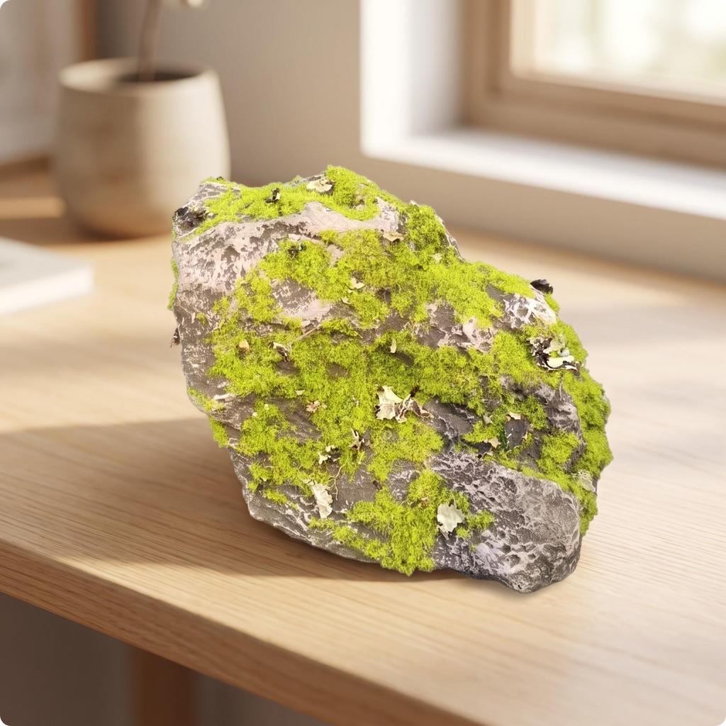 Artificial Moss Rock Lightweight Decor Weathered for Garden Decoration