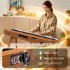 TERENCE Digital Piano, 88 Keys, Hammer Action Keyboard, 20W Dual Speakers, Wooden Stand, Integrated Keyboard, Touch-Response Keyboard, Audio/MIDI/Mic