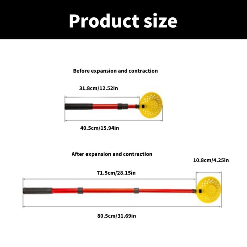 Ice Fishing Skimmer Scoops Foldable Ice Slush Scoops Light Weight Winter Outdoor Fishing Shovel for Easy Removing