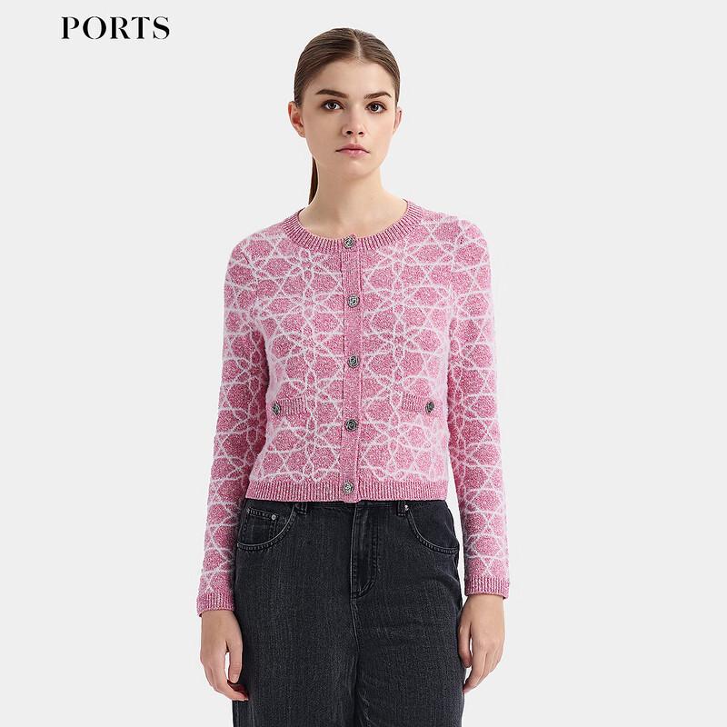 Ports Women's 2025 Spring Knit Long Sleeve Cardigan