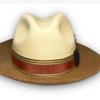 Panama Straw Hat Two-Color Splicing Sunshade Sunscreen Beach Hat Men'S And Women'S Summer Jazz Hat