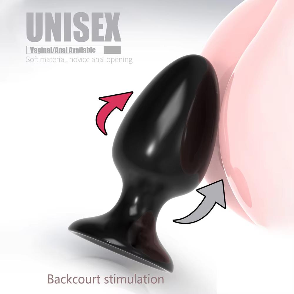 Painless Large Anal Stuffed Sex Toy for Female Male Buttocks Expander Vaginal Expander Erotic Dildo Bead Sex Toy