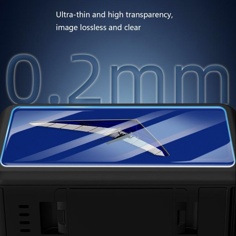 Clear Tempered Glass Film for ACTION 6 Camera Lens Screen Protector Protective Film 9H Hardness and AntiFingerprint