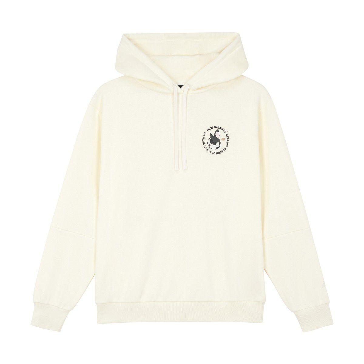 New Balance Sweatshirt Women s White AWT33331-CIC M
