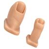 Flexible Realistic Toe Nail Practice Set With Detachable Design For Professional Manicure Training