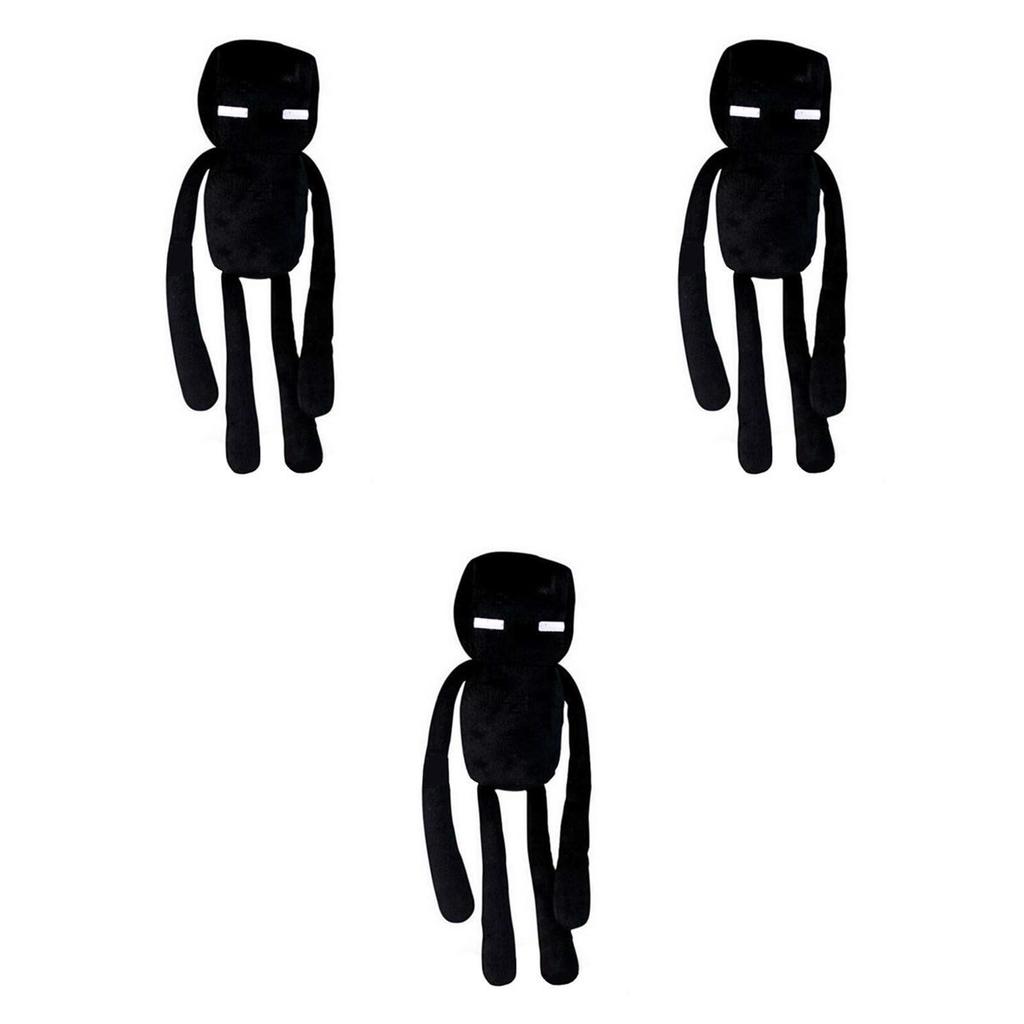 Minecraft Enderman Plüschtier Weiches und entzückendes Stoffkissen für Kinder und Erwachsene
