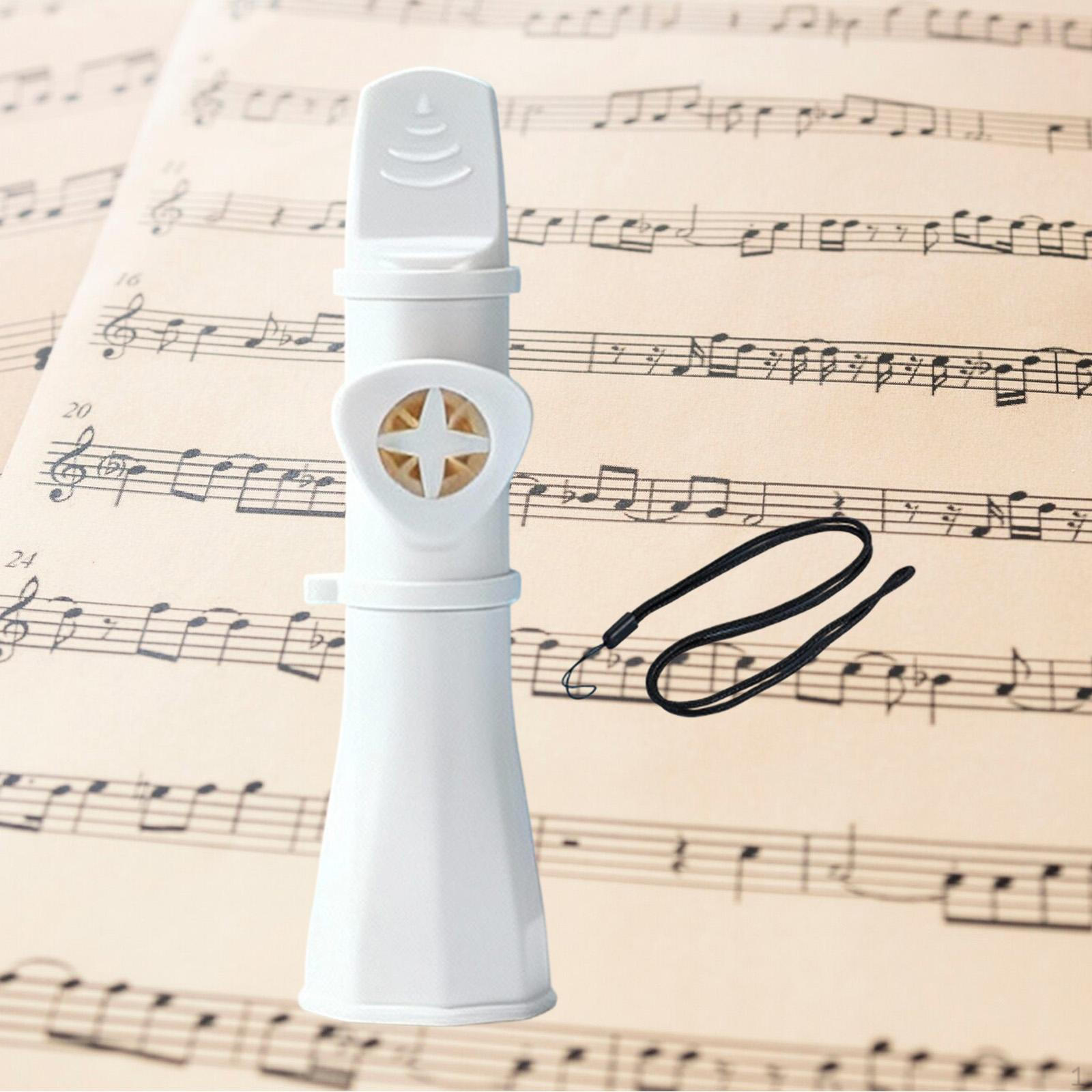 Kids Kazoo Flute Music Toy Accompaniment Coordination with Lanyard Musical Instrument for