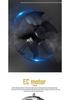 High-Efficiency Low-Noise Silent EC Axial Fan for Heat Dissipation
