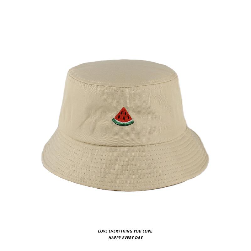 Bucket Hats Men And Women Skull Embroidered Fisherman Hat, Single-Sided Black Street Fashion Foldable Sunhat