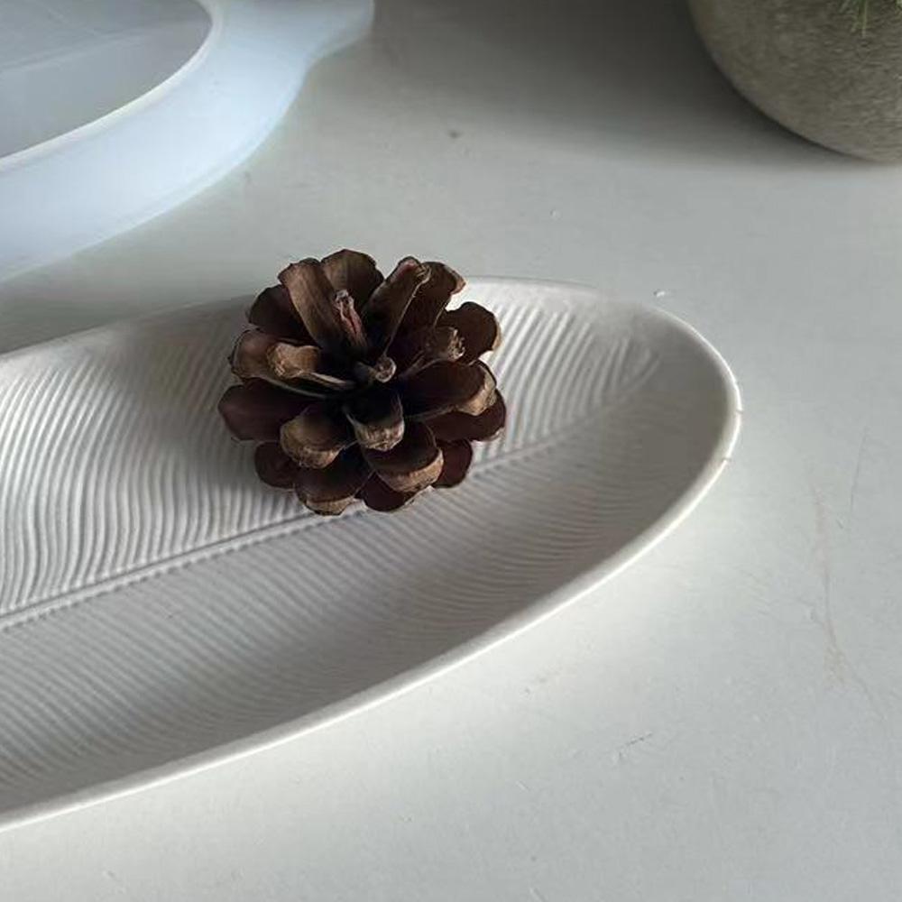 DIY Leaf Plate Mold Leaf Plate Tray Plaster Mold Furniture Decoration Mold