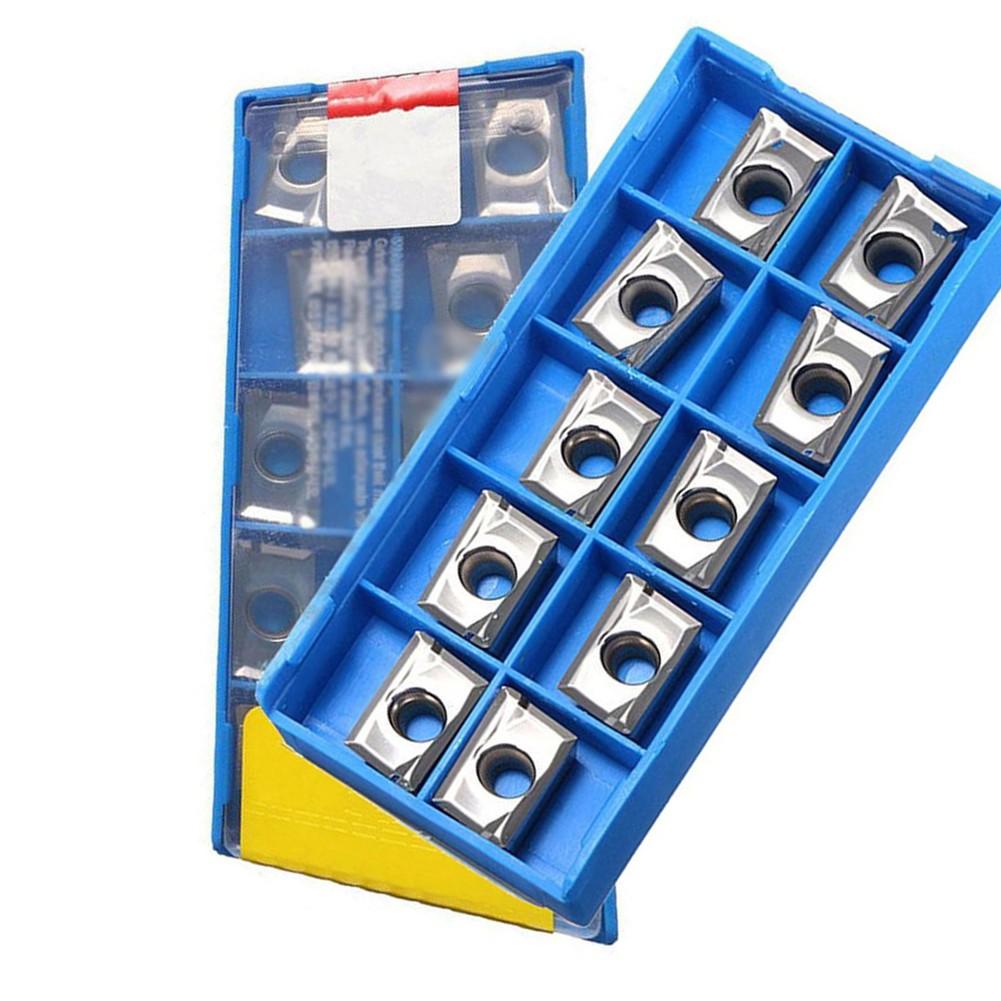 10pcs APMT1604PDER-MA3 H01 Milling Carbide Inserts Blades For Aluminum APKT1604