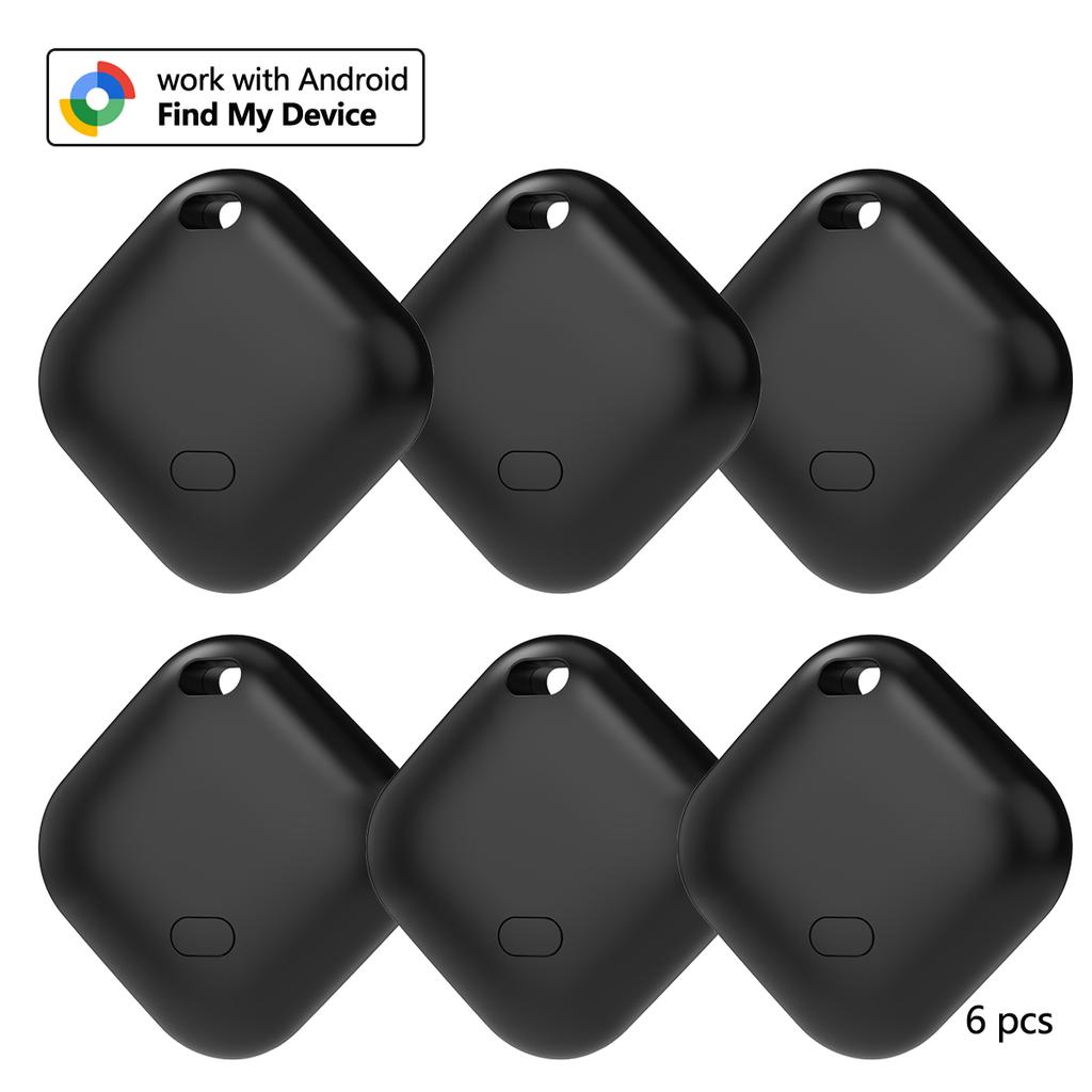 Mini GPS Tracker Tag for Android System Google Find My Device Portable Locator Key Bag Anti-Lost Smart Bluetooth Tracker