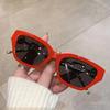 Personalized Hip-hop Glasses Chain Sunglasses Fashionable Polygonal Small Frame Trendy Street Sunglasses