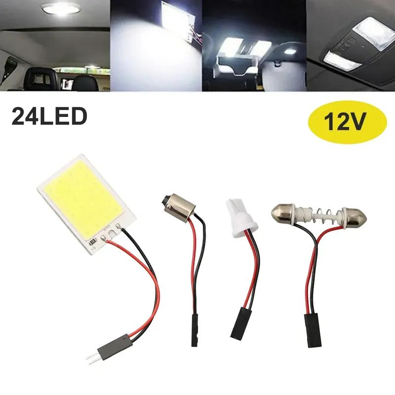 Energy Efficient and Ultra Bright COB LED Light Panel for Car Interior Ceiling with 16/24/36/48LED In 6000K White Light
