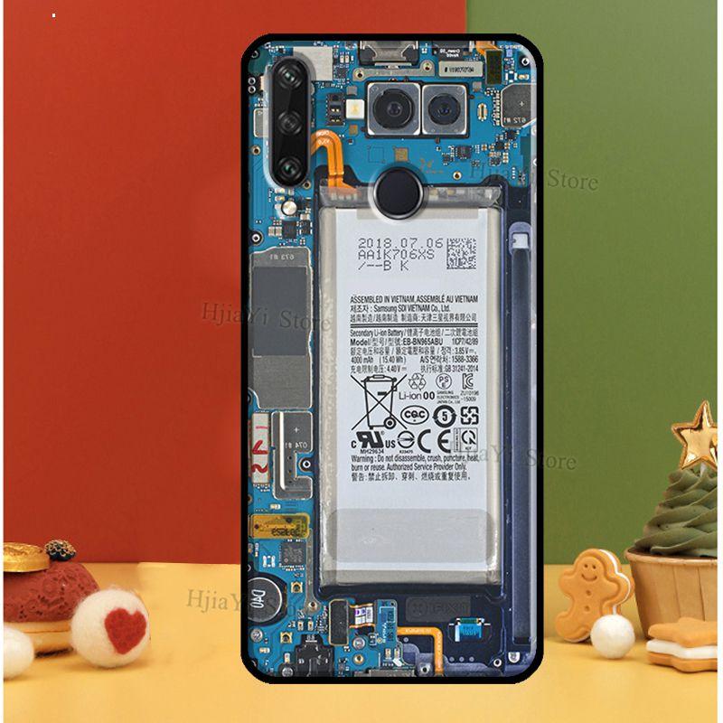 Motherboard Circuit Board For Huawei Y5P Y6P Y7A 2020 Y3 II Y5 Y6 Y9 Y7 Prime 2018 2017 2019 Nova 3i 5T Phone Case