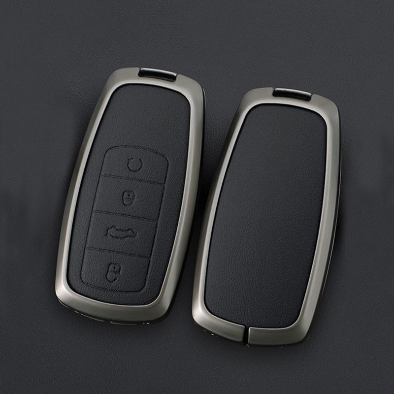 

Металлический кожаный чехол для автомобильного ключа Чехол для Chery Tiggo 8 Pro Tiggo 8plus New 5 Plus 7pro Chery Tiggo 7 Pro Max Omoda 5 C5 Modod Shell