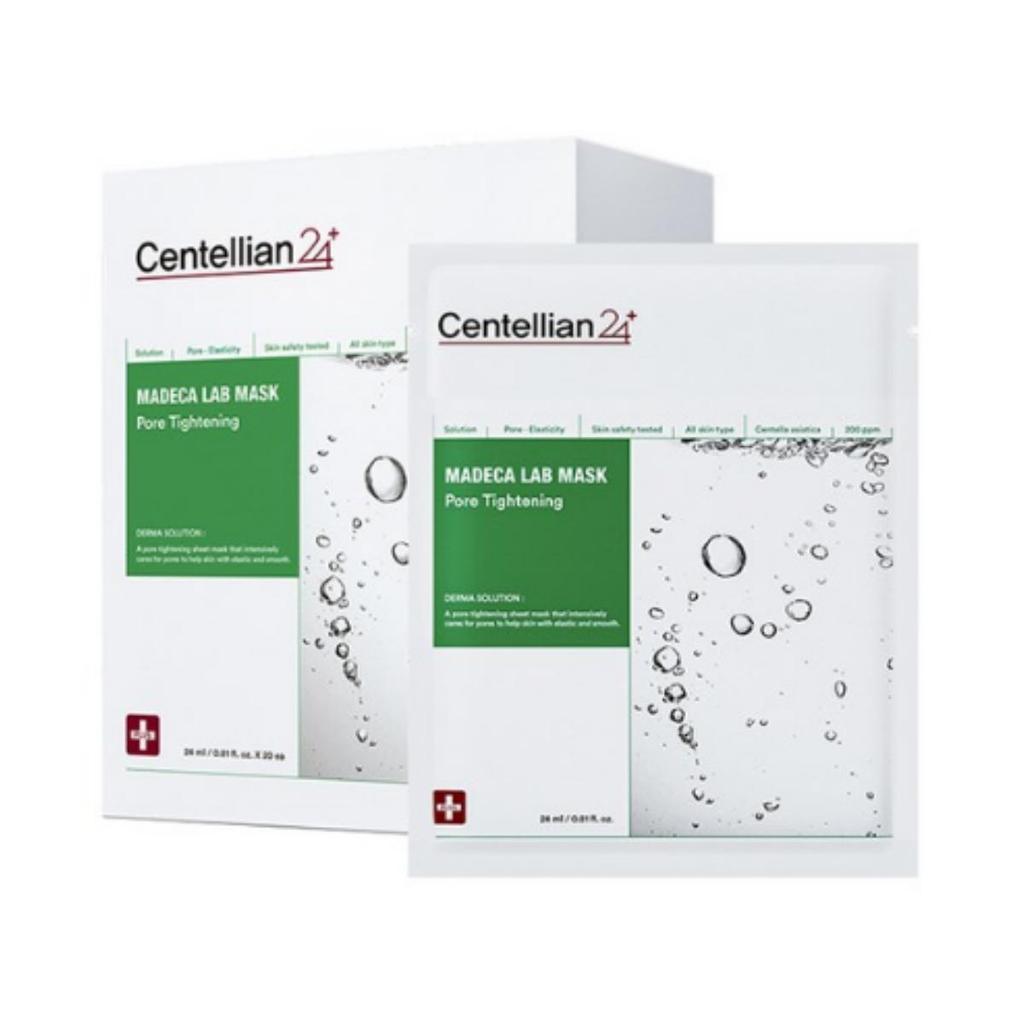 Centellian24 MadecaLab Pore Tightening Mask Pack Pack Size: 24 mL per sheet × 20 sheets (1 unit)