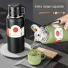 Outdoor Large-Capacity Thermos Cup for Men, Business Portable Stainless Steel Water Cup, Gift Tea Cup