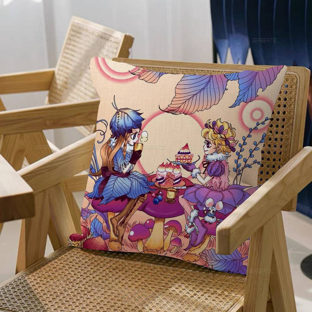 Anime Sugar Rune Pillow Cover for Bedroom Room and Living Room Sofa Decorative Cushion Cover