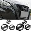 COPCNI1 ABS Car Front Grille Rear Trunk Emblem Cover Steering Wheel Logo Nissan Altima Sylphy KIcks Qashqai X-Trall Tiida Sunny 2025