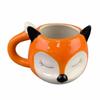 Cartoon Cow Ceramic Cup Cute Souvenir Creative Animal Drinking Cup Cross-border High-value White Cloud Soil Mug