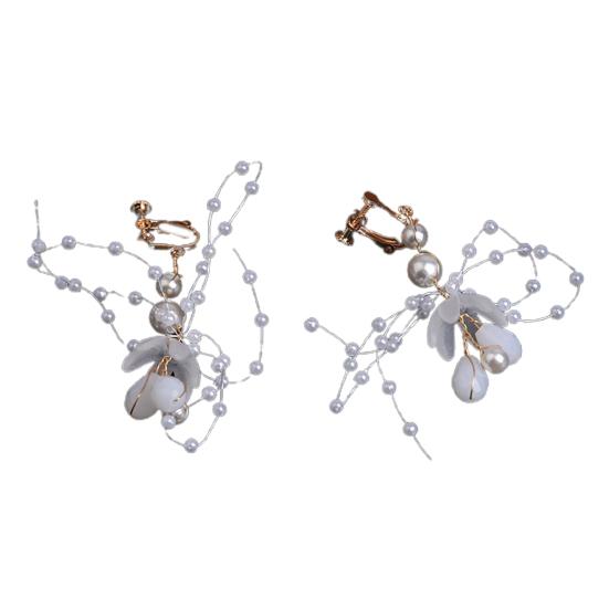 

Очаровательная гирлянда на голову, регулируемый головной убор, нарядный наряд B белый