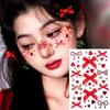 Waterproof 3D Rhinestone Sticker Bowknot Photocard Sticker Makeup Sticker  Phone Shell Decoration