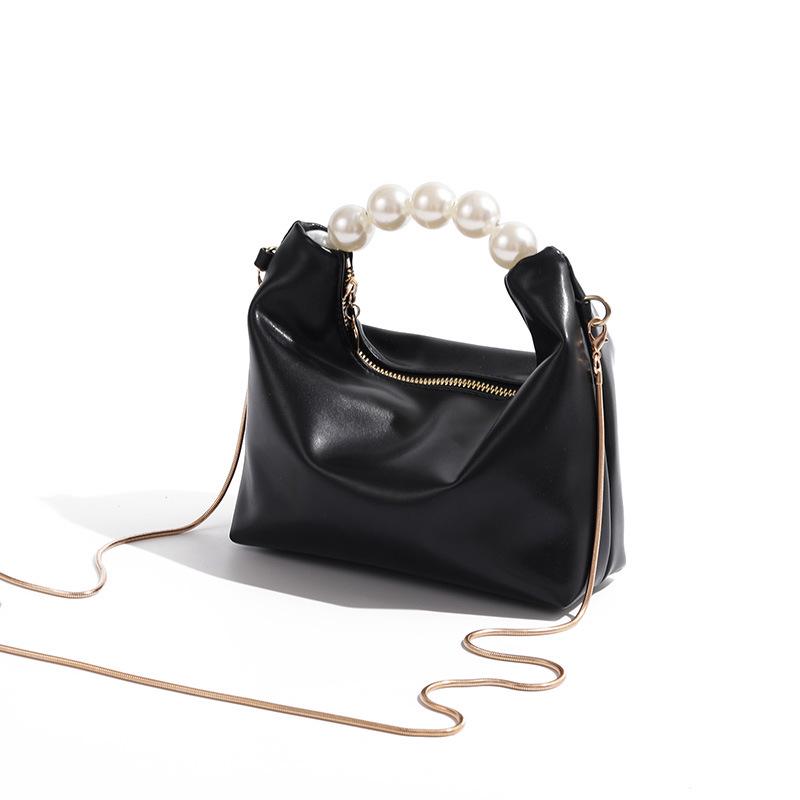 2025 Damen Perlen Handtasche: High-End Mini-Ketten-Schulter- und Crossbody-Tasche