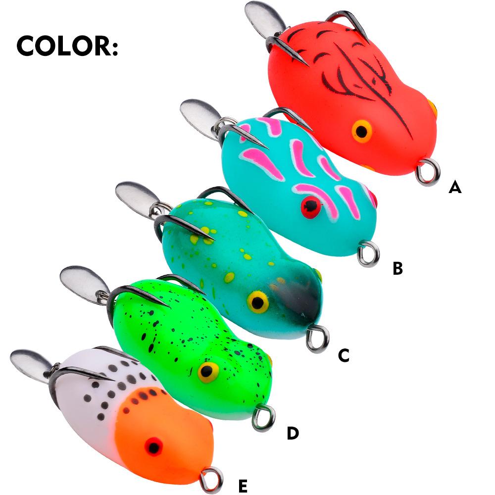 Mini Thunderfrog Lure Bait Simulation Road Subfalse Bait Soft Bait Lure Bait Black Fish Bait Modification Thunderfrog Soft Bait