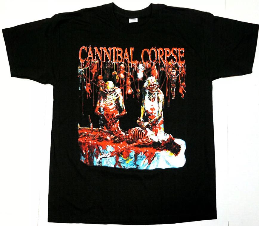 

Cannibal Corpse T-shirt Death Metal Tee Men s 100% Cotton Black New Unisex T-Shirt M