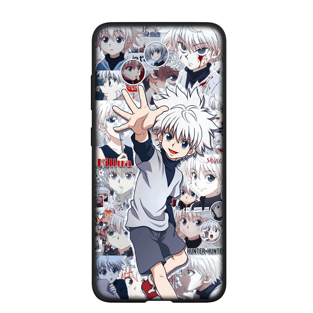 Phone Case for Samsung Galaxy S25 S24 S23 iPhone 16 15 Xiaomi Redmi Note 14 13 12 16E 11 Pro Max OPPO Moto Killua Hunter X Hunter Gon Freecss Cartoon
