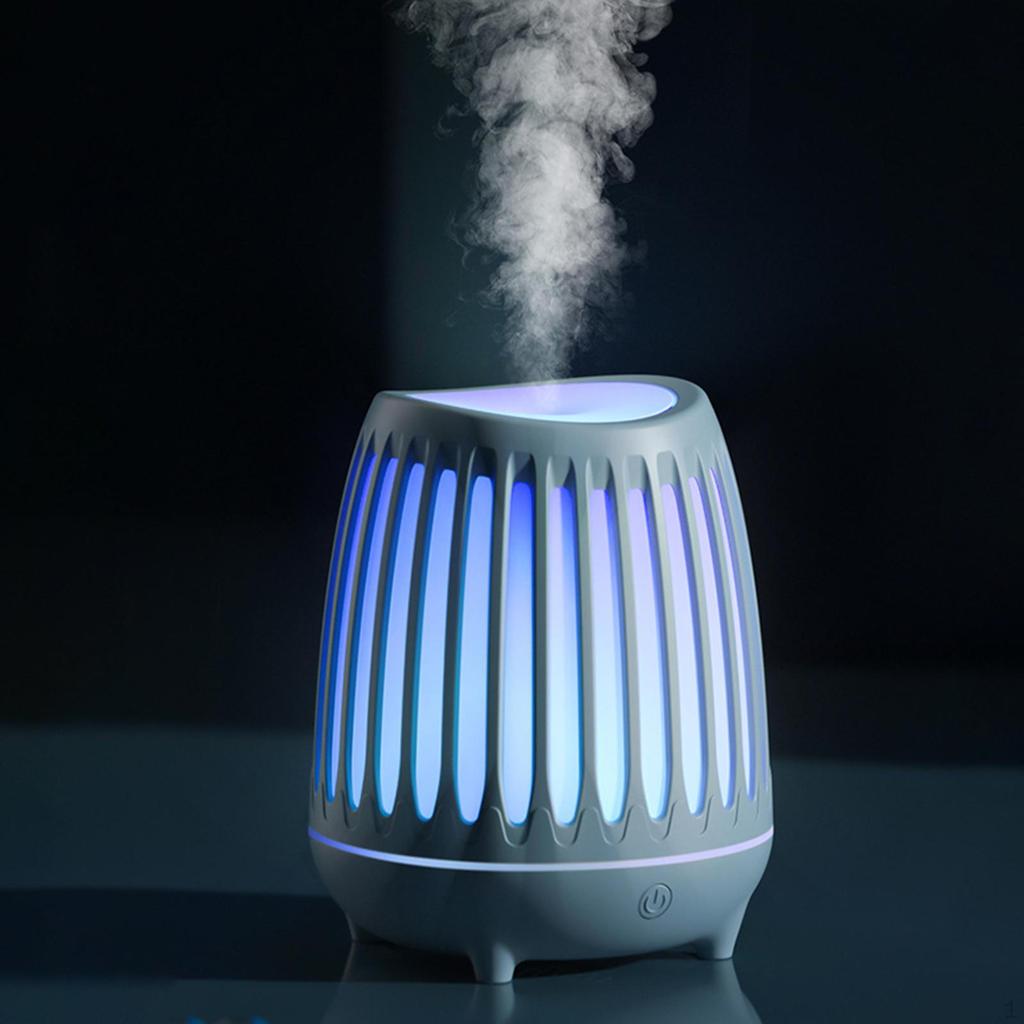 400ml Air Humidifier Essential Oil Diffuser Night Light Lamp USB Quiet for Yoga Desktop Bedroom