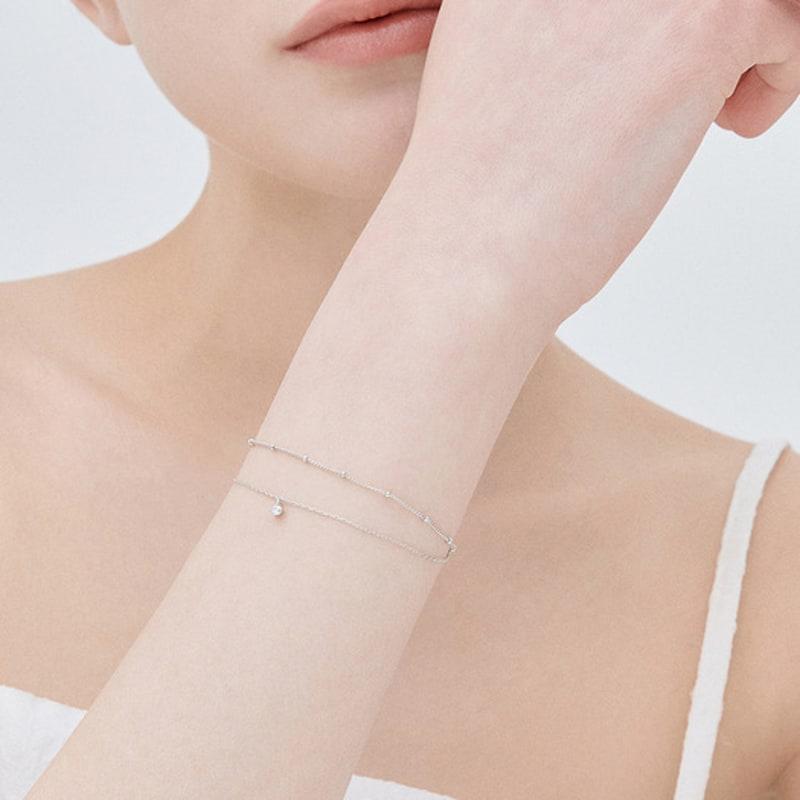 J.ESTINA LALA J 2-Line Bracelet (JJLJBQ1BF327SW7S0)