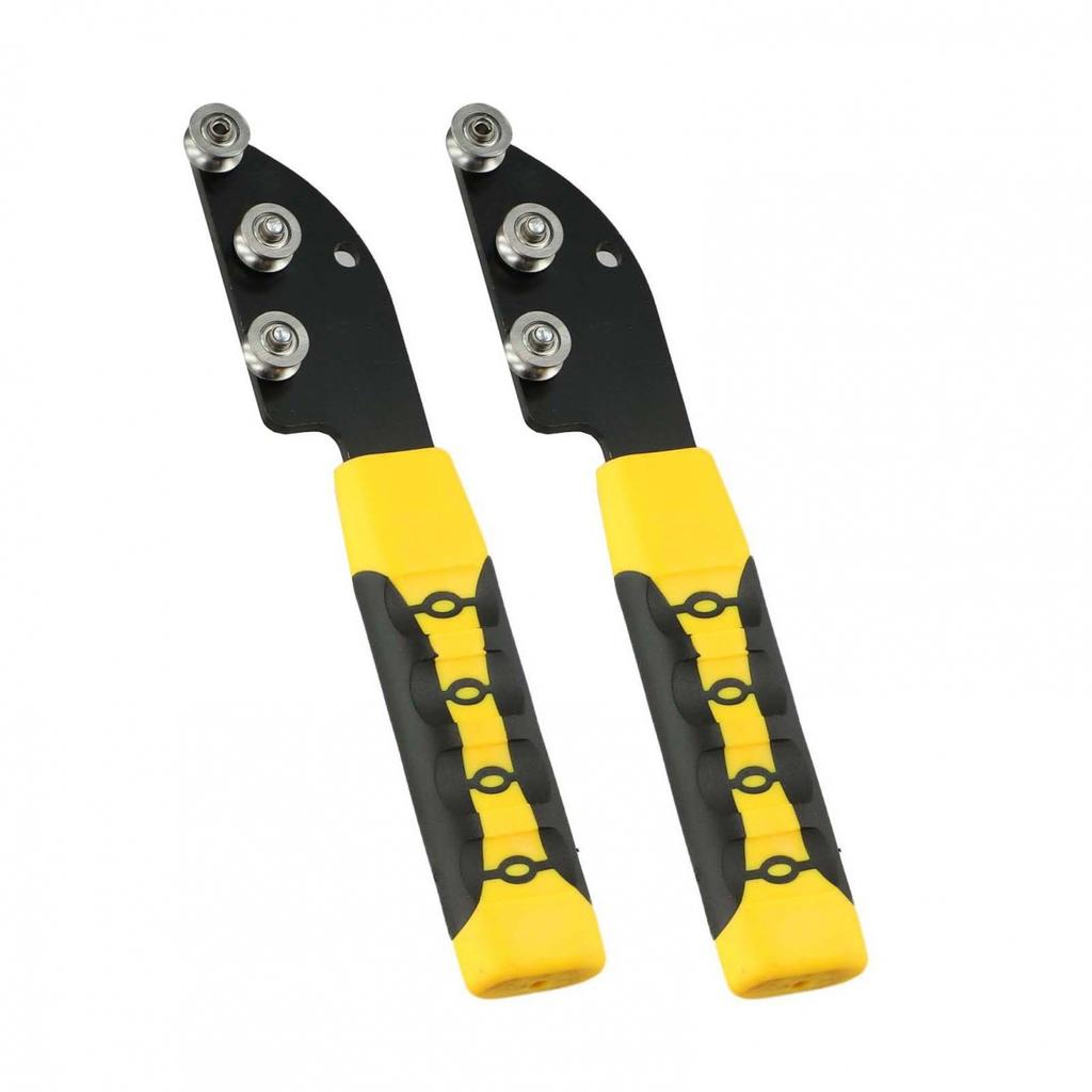 Compact Wire Straightener Tools 2PCS Set with Comfortable Non Slip Grip