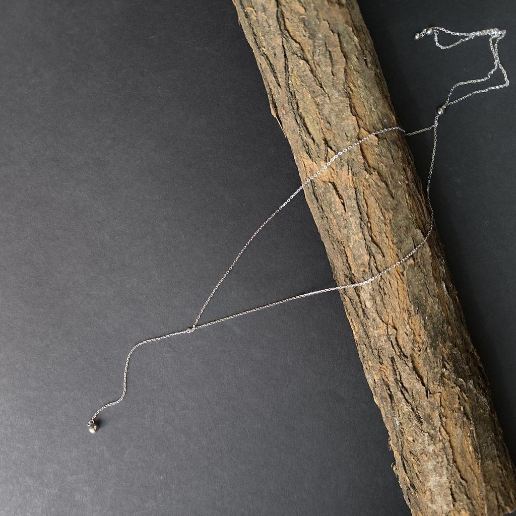 Silver Necklace Without Stones, Item Weight 3.2 G (2183945)