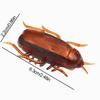 1Pcs Realistic Cockroach Toys Funny Simulation Fake Roach Prank Toys Trick Joke Toy Novelty Gadgets Scary Spoof Toy