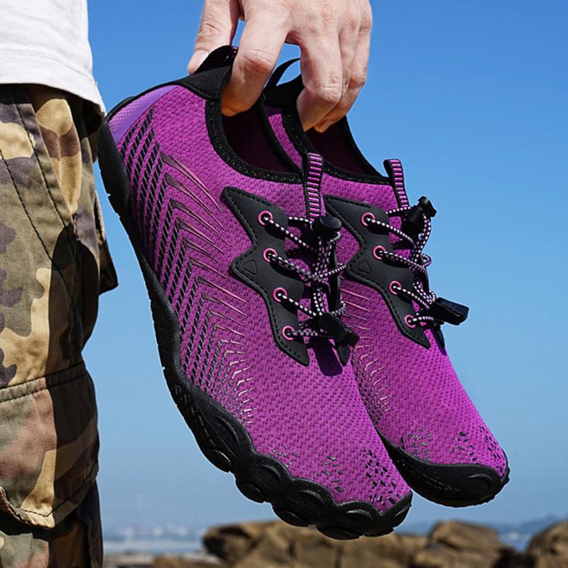 Mens Barefoot Beach Shoes Adult Dabble Climbing Breathable Soft Anti Slip Fashion Outdoor Camping Five Finger Fishing Shoes